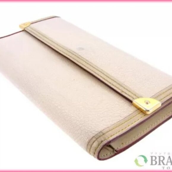 Louis Vuitton Wallet Purse Trifold Brown Woman Authentic Used Y103 - Picture 7 of 10